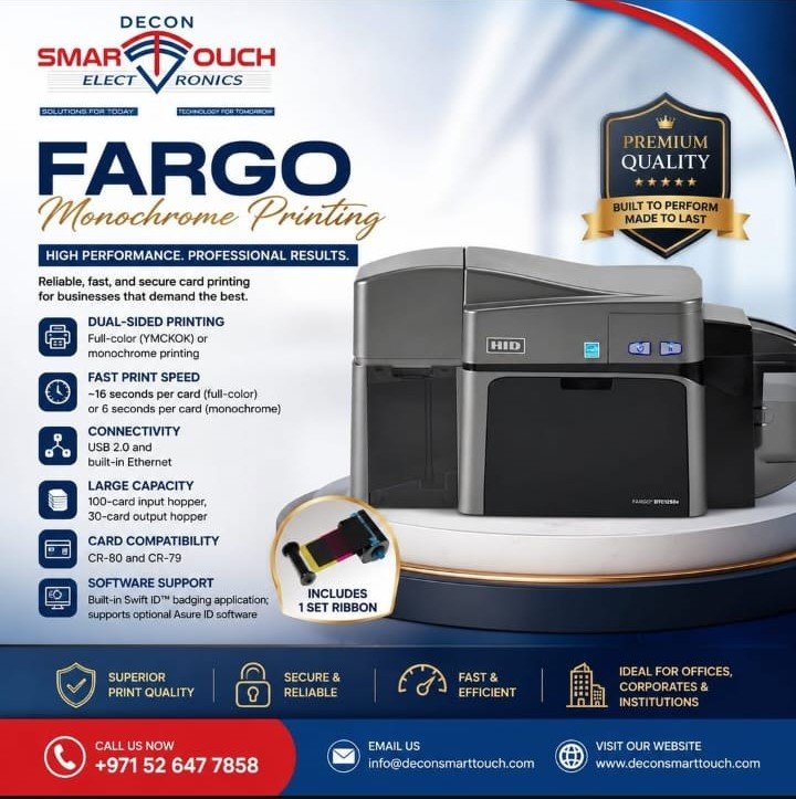 Fargo card printer