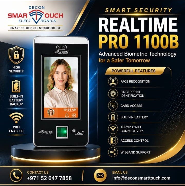 Realtime biometric access control